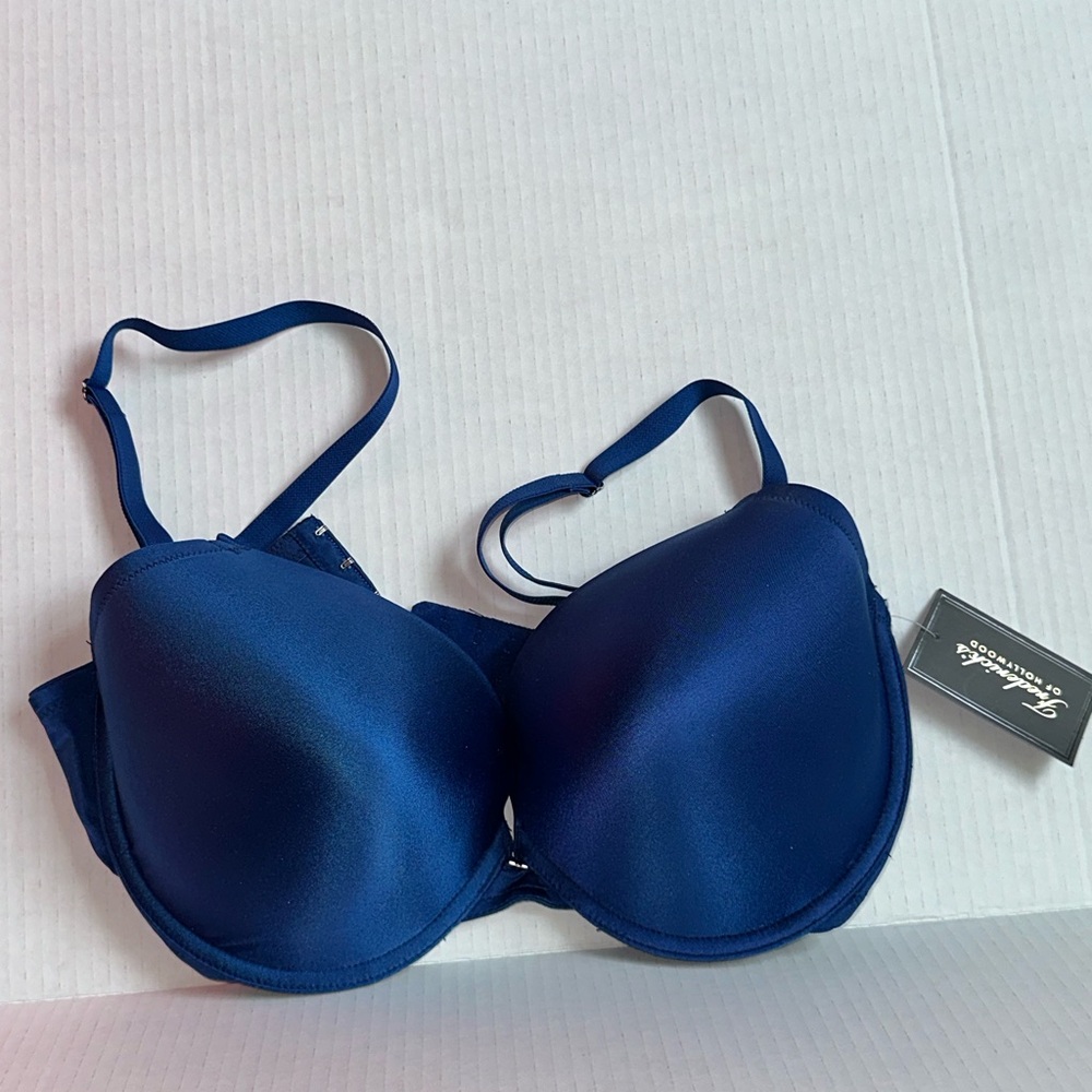 Fredrick's Exxtreme Navy Push-Up Bra with removable Padding - Women's Intimates